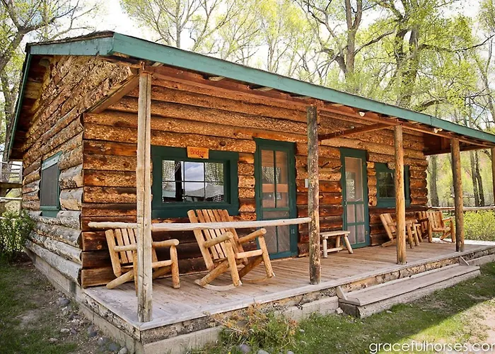 Rustic Vacation On Idyllic Dude Ranch With Horseback Riding Trails In Dubois, Wyoming Holiday home *
